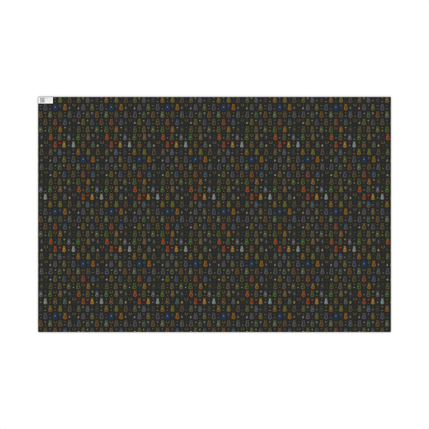 Wrapping Paper, RuneScape Cape Design, Gamer Gift Wrap, Gaming Holiday Decor, Video Game Theme, Geeky Present Wrap