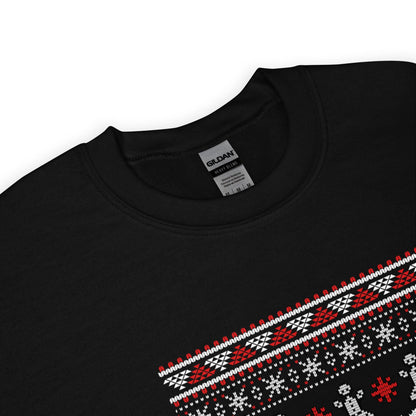 Ugly Christmas | Classic Knit Pattern Jumper | Traditional Festive Holiday Party Wear | Santa Xmas Knitwear