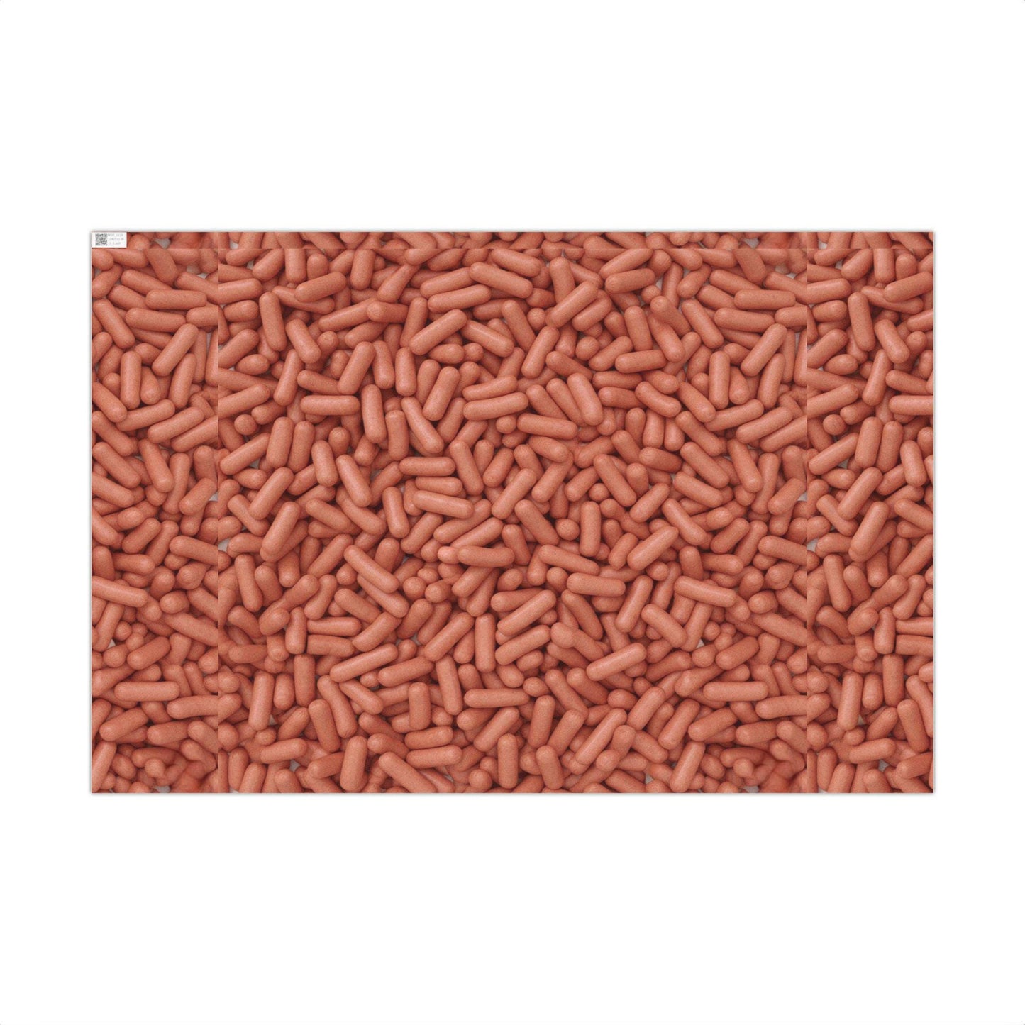 Glizzy Glizzie Wrapping Paper Hotdogs White Elephant Christmas Funny Gag Gift, Wrapping Paper Roll, Holiday, Party Favor, Joke gift