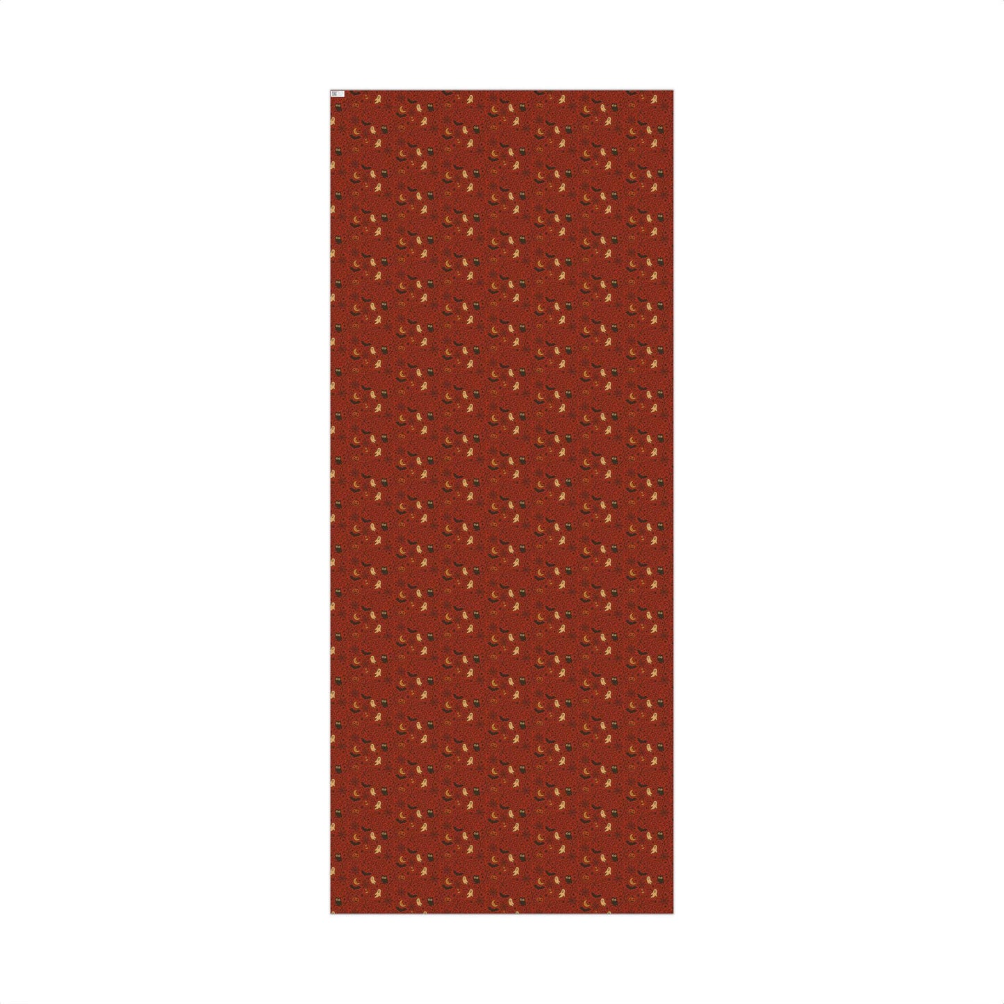 Wrapping Paper Set, Halloween Pattern Rae Dunn Inspired Ghost Bat Pumpkin Moon Owl, Gift Wrap Roll, Scrapbooking Decor, DIY Projects,