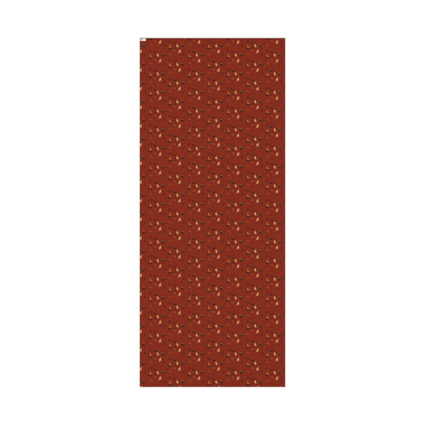 Wrapping Paper Set, Halloween Pattern Rae Dunn Inspired Ghost Bat Pumpkin Moon Owl, Gift Wrap Roll, Scrapbooking Decor, DIY Projects,