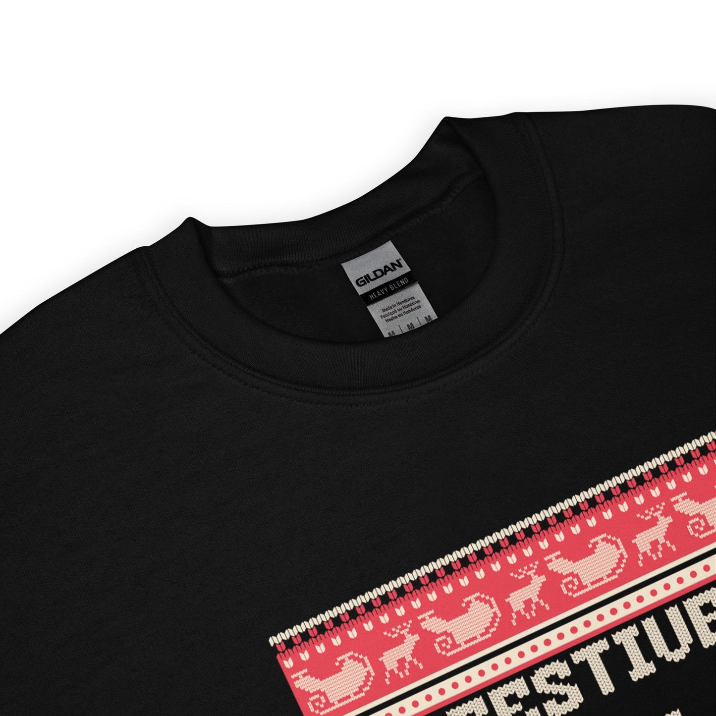 Festive But F*cked Alternative Christmas Jumper | Funny Rude Xmas | Ugly Holiday Knitwear | Secret Santa Humour Gift for Adults