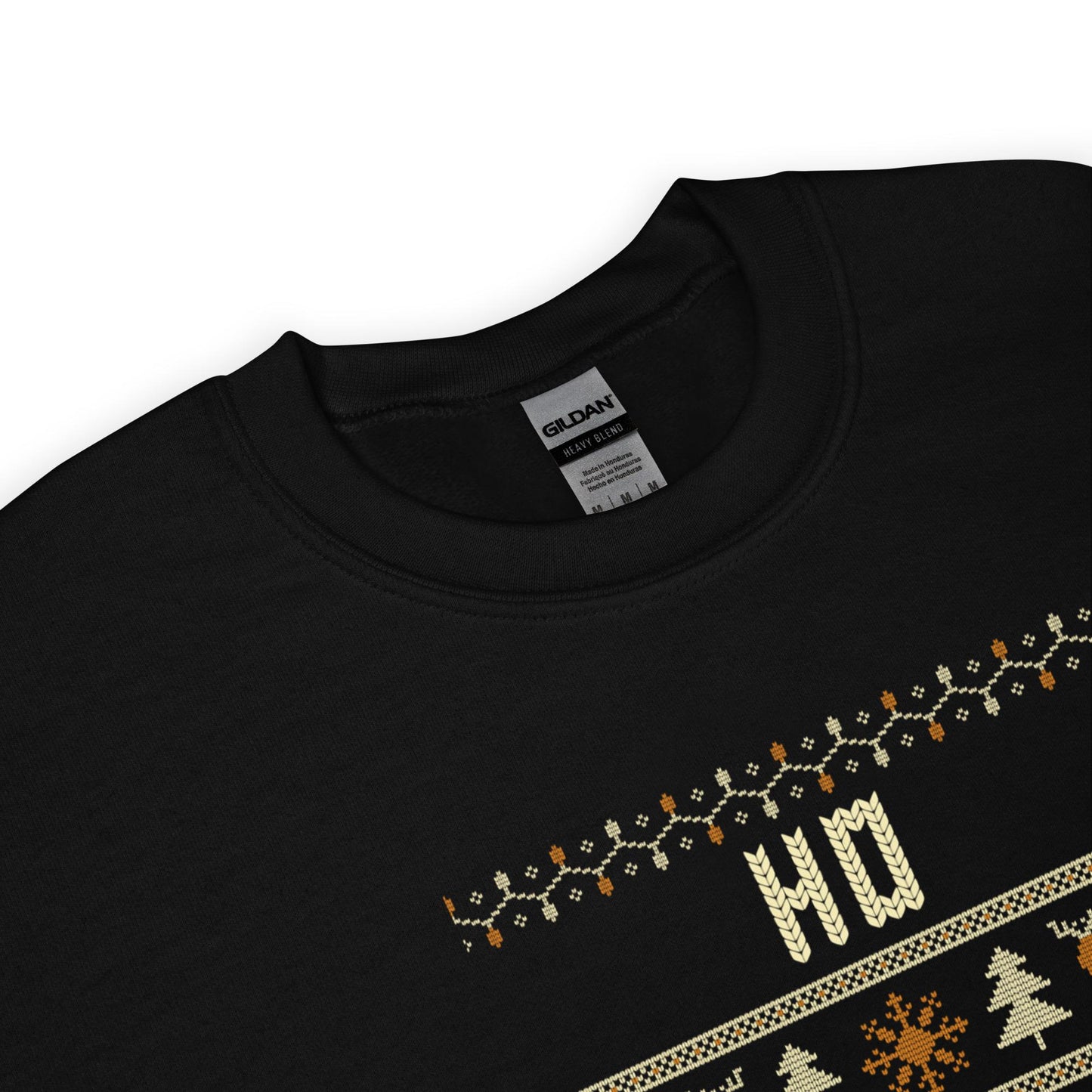 Ho Ho Hangover Funny Christmas Jumper | Booze Ugly Xmas | Secret Santa Drinking Party Outfit | Adult Festive Humour Knit