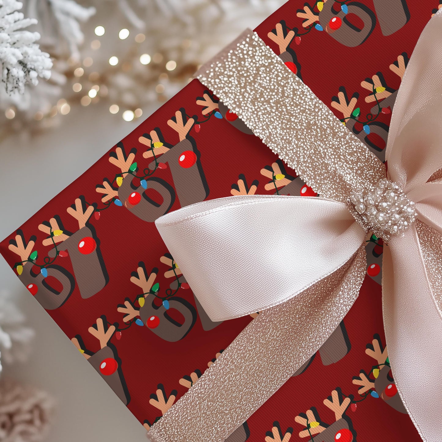 67 Wrapping Papers, 67 Meme Christmas Gift Wrap, Kids Funny Wrapping Paper, Reindeer 67 Wrap, Brain Rot meme, Holiday Gift Wrap