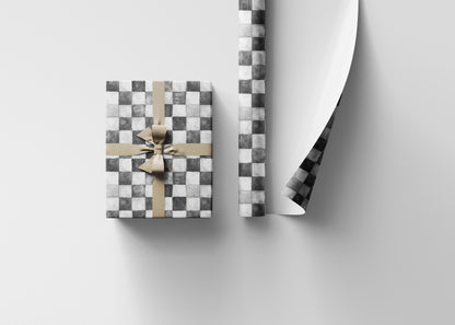 Game Night Chess Wrapping Paper Checkmate Gift Wrap Sheets for Strategy Fans and Brainy Presents #7