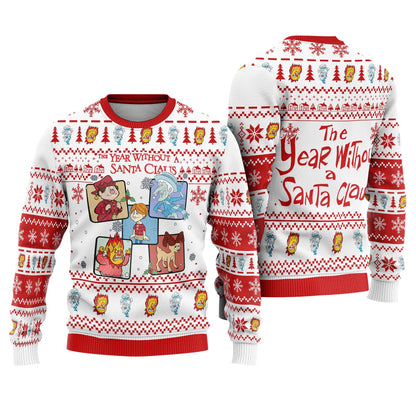 I'm Too Much Heat Miser The Year Without A Santa Claus Ugly Christmas Sweater, Heat Miser Ugly Sweatshirt, Miser Brothers, Xmas 2025 Gifts