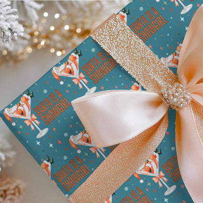 Showgirl Gift Wrapping Papers - Christmas Gift Wrap - Xmas Showgirl Holiday Gift, Tswift Gift Idea