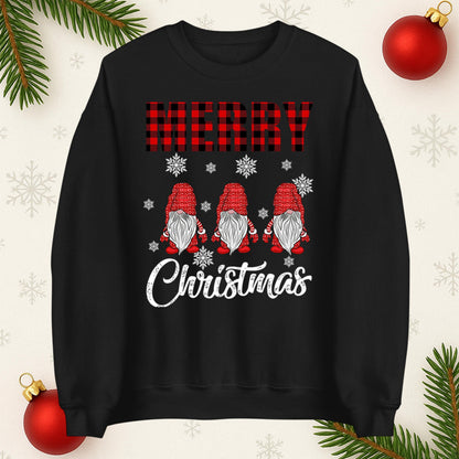 Merry Christmas Cute Knome Jumper, Xmas Joke shirt, Funny Festive Christmas Season Hoodie, Christmas T Shirt Gift