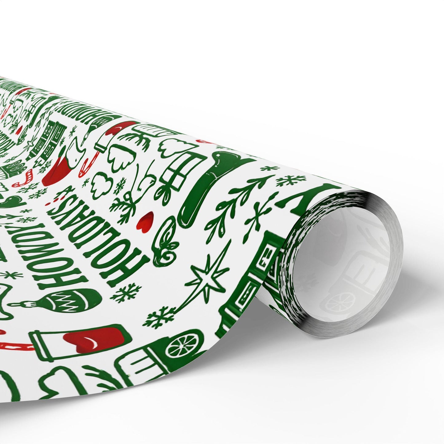 Western Christmas Wrapping Paper: Howdy Holidays Cowboy Gift Wrap