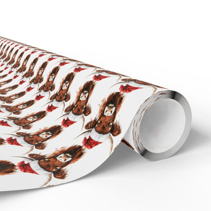 Christmas Highland Cow Wrapping Paper Roll Christmas Holiday Gift Wrap Paper Gift Wrapping Paper