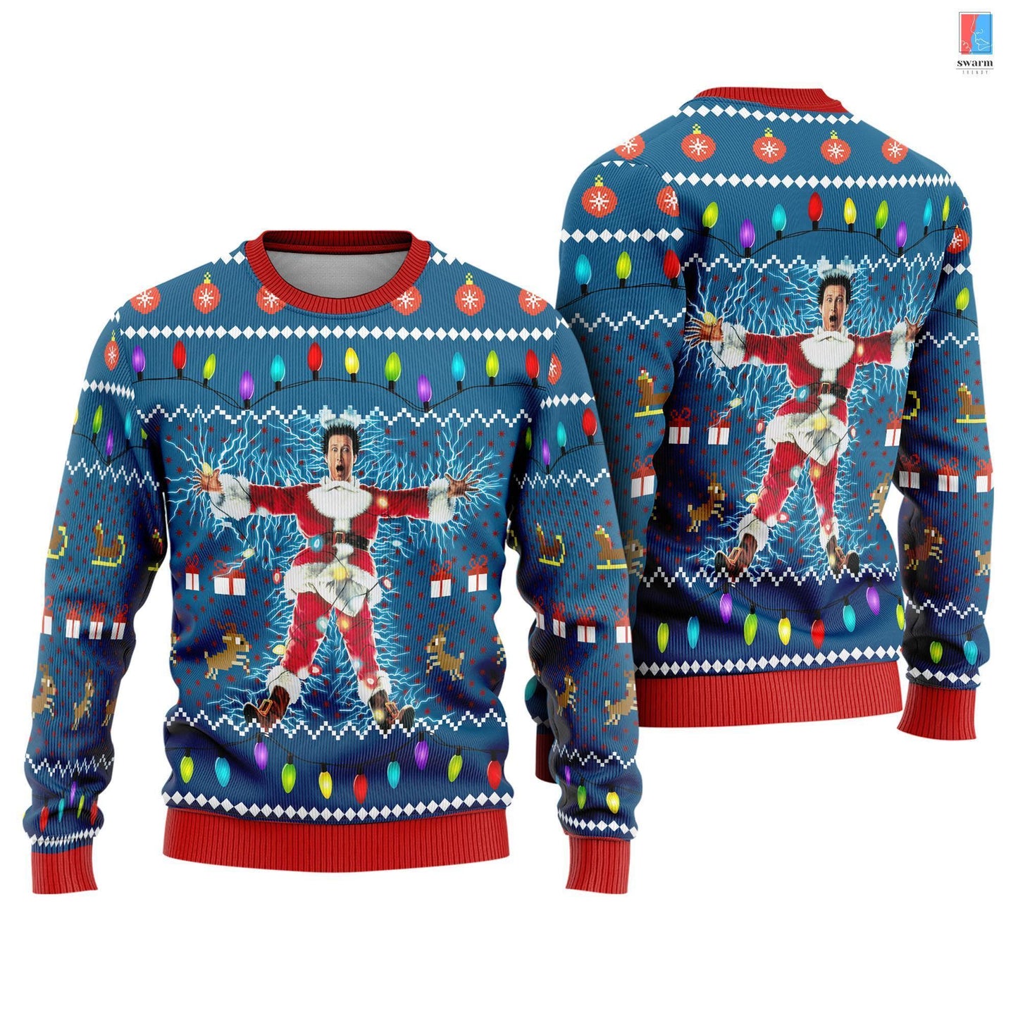 National Lampoon's Christmas Vacation Christmas Sweater, Griswold Christmas Vacation Ugly Sweater, Clark Griswold Sweatshirt Xmas Gift