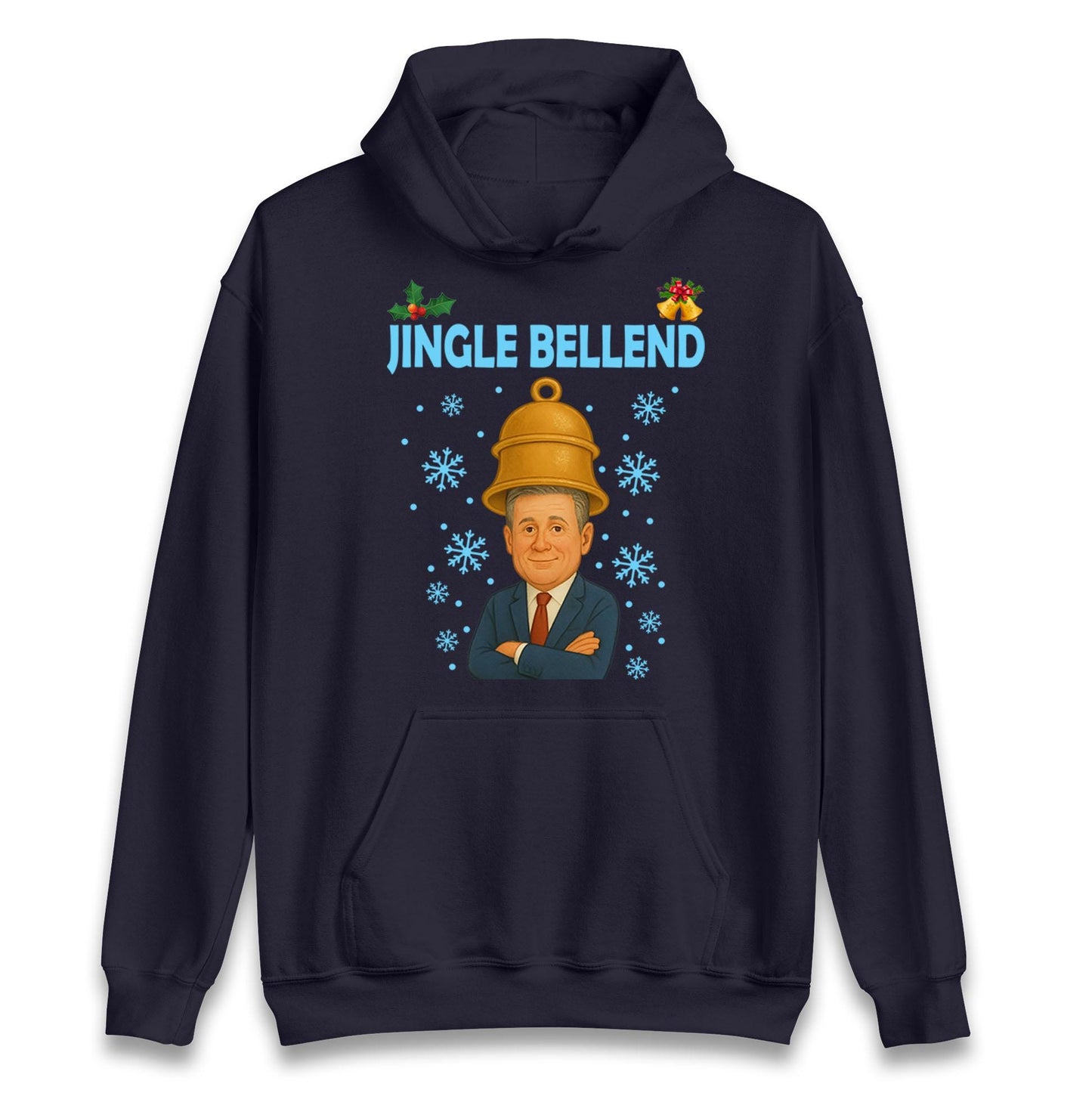 Keir Starmer Christmas Sweatshirt, Funny Jingle Bellend Jumper, Keir Xmas T shirt, Naughty Festive Gift, Offensive Holiday Hoodie top.