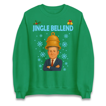Keir Starmer Christmas Sweatshirt, Funny Jingle Bellend Jumper, Keir Xmas T shirt, Naughty Festive Gift, Offensive Holiday Hoodie top.