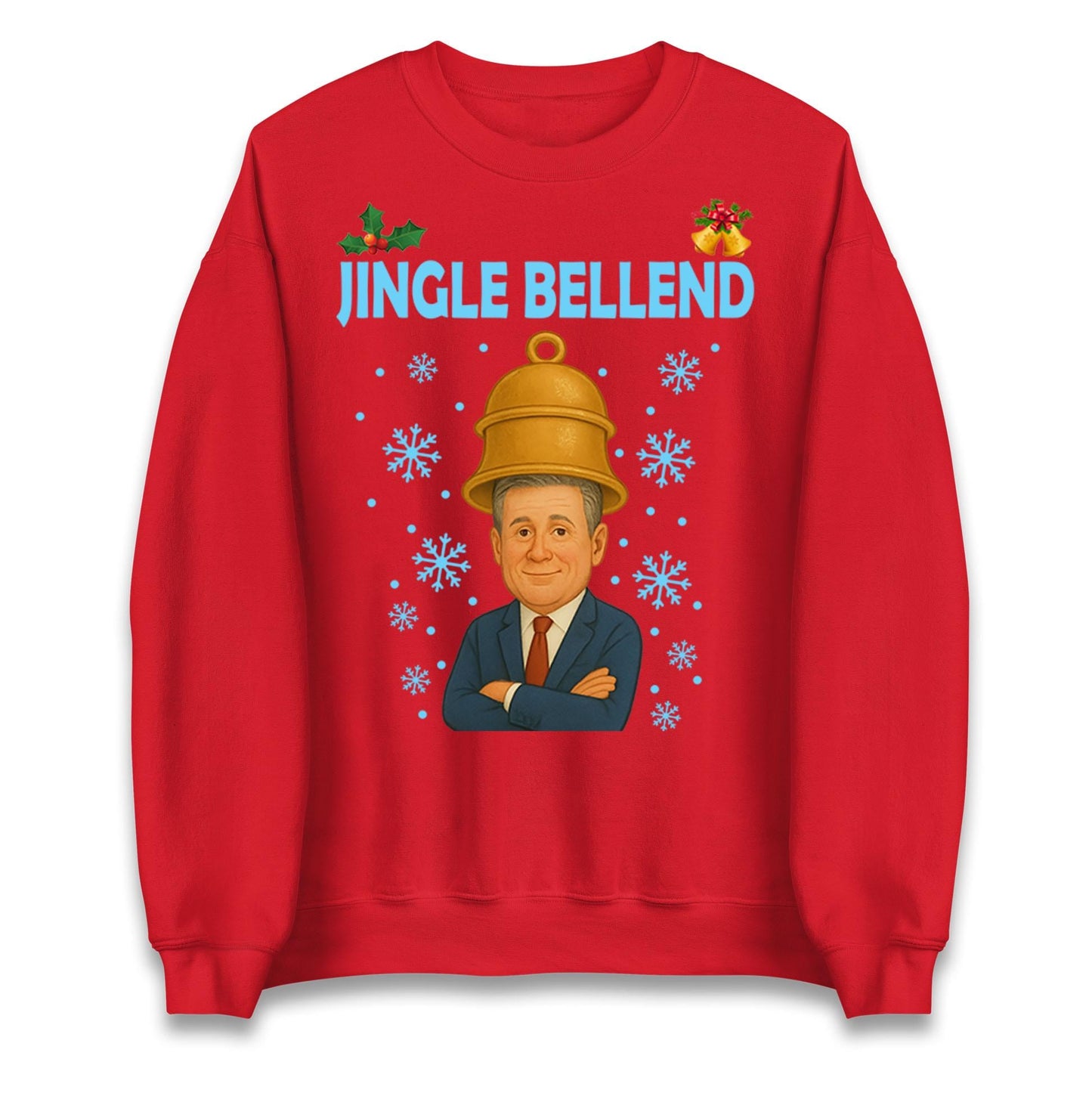 Keir Starmer Christmas Sweatshirt, Funny Jingle Bellend Jumper, Keir Xmas T shirt, Naughty Festive Gift, Offensive Holiday Hoodie top.