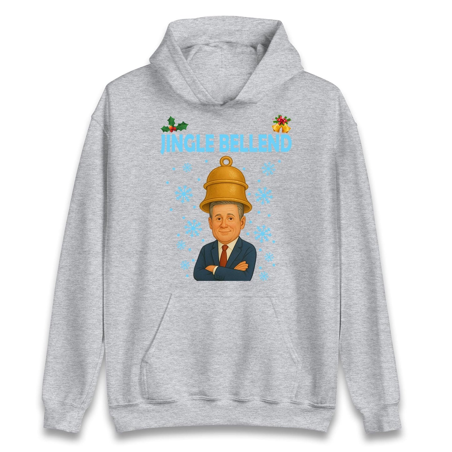 Keir Starmer Christmas Sweatshirt, Funny Jingle Bellend Jumper, Keir Xmas T shirt, Naughty Festive Gift, Offensive Holiday Hoodie top.