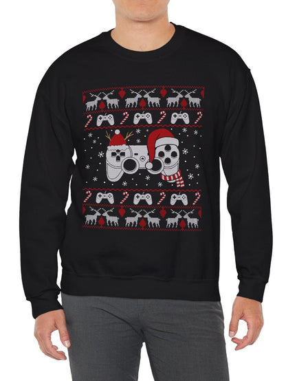 Video Game Ugly Christmas , Christmas Gifts For Men Women Gamer, Christmas Ugly Sweatshirt, Holiday Season Gifts For Boys Girls
