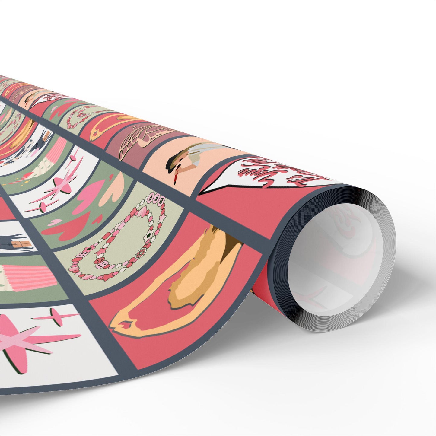 Taylor Birthday Gift Wrap: Pop Star Theme, Matte or Satin Finish