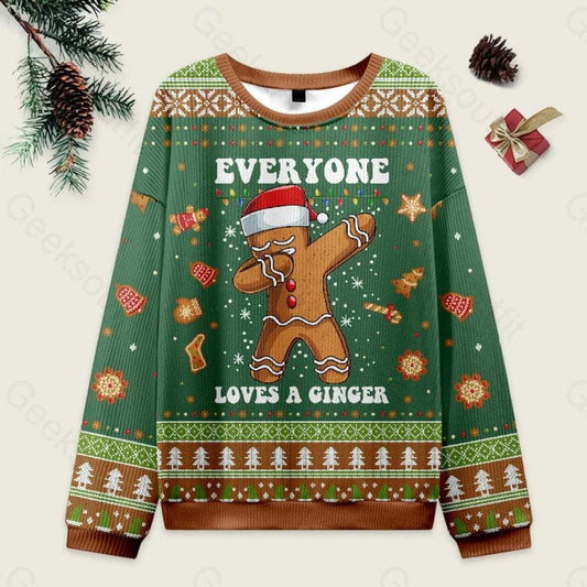 Gingerbread Christmas Ugly Sweater, Gingerbread Xmas Party Sweater, Gingerbread Unisex Funny Sweater for Family, Christmas Ugly Sweater