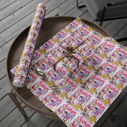 K-Pop Boy Group Wrapping Paper: Anime Style Gift Wrap