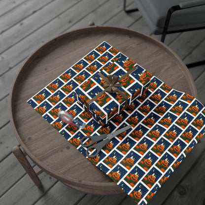 The Great Pumpkin Peanuts Snoopy Woodstock Wrapping Paper, Christmas Halloween Gift Wrap, Holiday Present, Funny Cute Gift Wrap Sheets Book