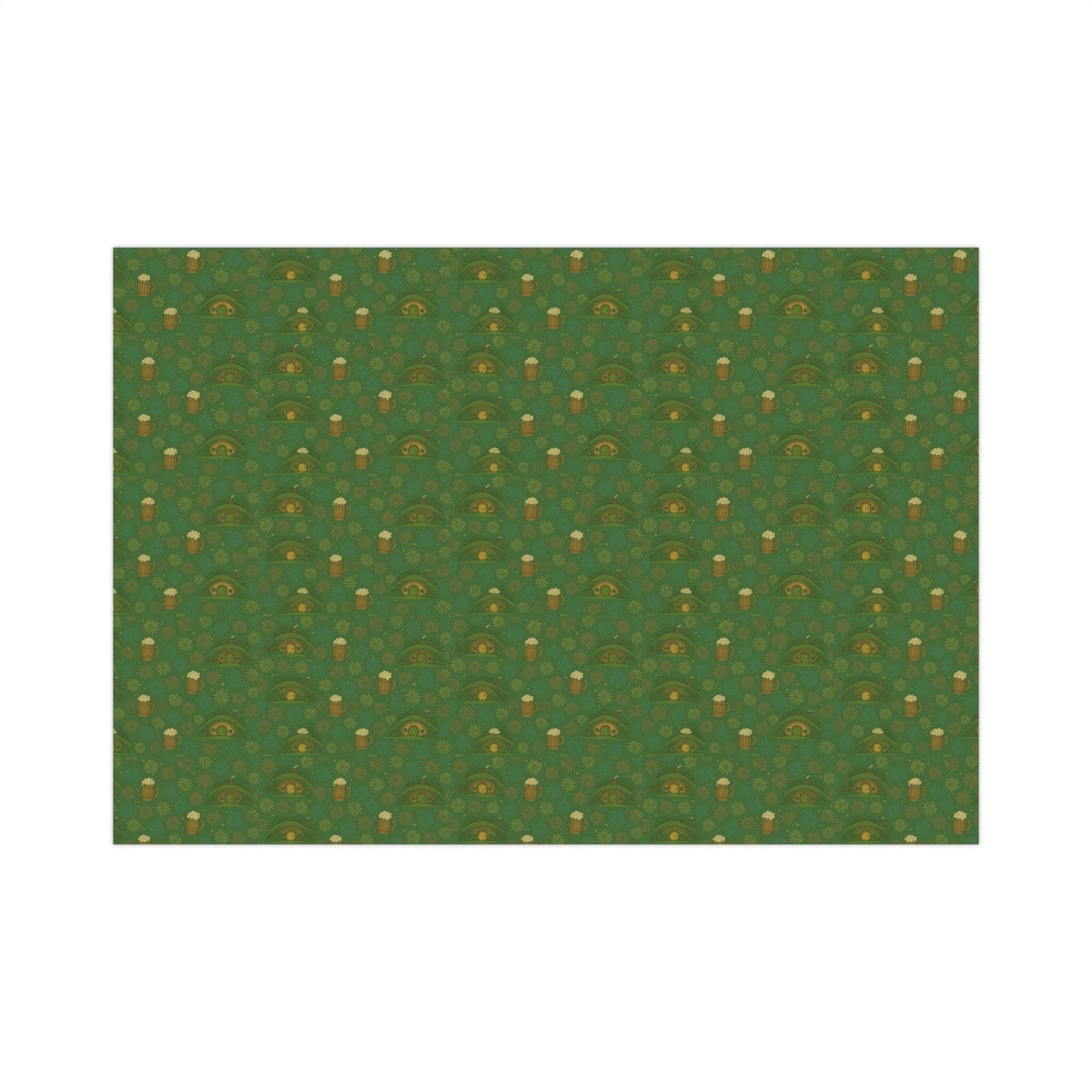 Gift Wrap Papers, Lord of the Rings Shire Hobbit Celebration Gift Wrap, Wrapping Paper, Birthday, Christmas, Presents, Party Supplies