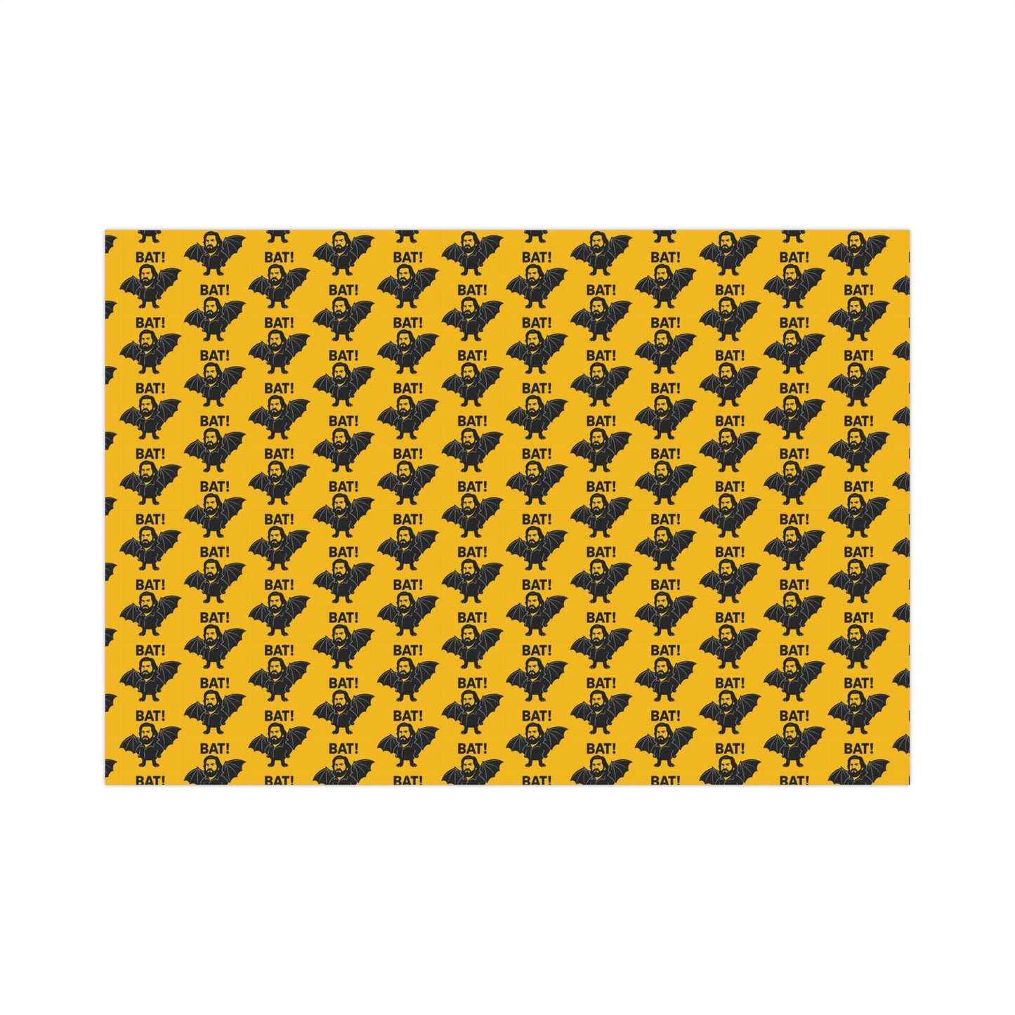 Wrapping Paper, Lazlo What We Do In The Shadows Quote BAT! Gift Wrap Papers, Funny Gift Wrap, Halloween Wrapping Paper, Pop Culture Gift