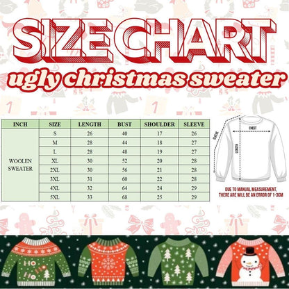 Holiday Cheer by Obligation Ugly Xmas Sweater, Funny Green Christmas Ugly Sweater, Sarcastic Santa Pullover