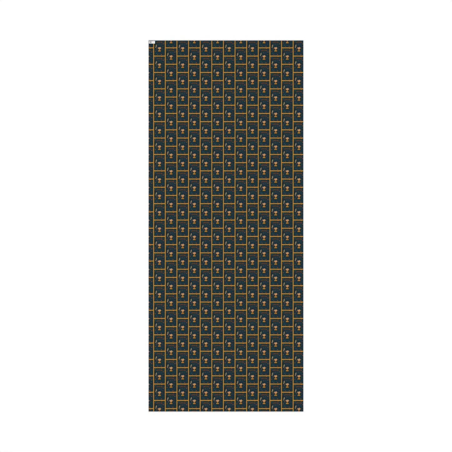 Wrapping Paper, Coraline Movie Wuss Puss Cat and Other Mother Gift Wrap with Buttons