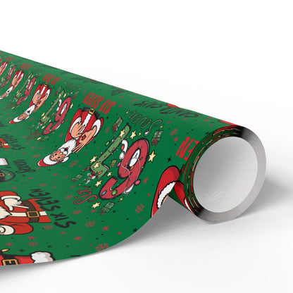 67 Wrapping Papers, 67 Meme Funny Christmas Gift Wrap for Kids, Santa Brain Rot Funny Gift Idea, Holiday Wrapping Roll