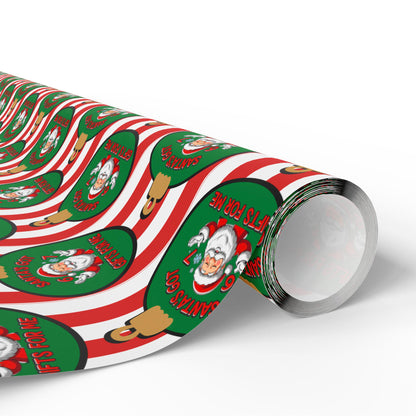 Santa 67 Wrapping Papers, 67 Meme Funny Christmas Gift Wrap for Kids, Santa Brain Rot Funny Gift Idea, Holiday Wrapping Roll
