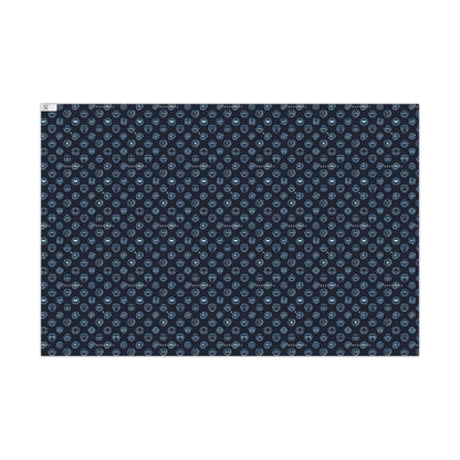 Ghost Gift Wrap Papers, Destiny 2 Style, Bungie Inspired Holiday Wrapping Sheets, Gaming Fan, Video Game Decor, Unique Present Wrap,