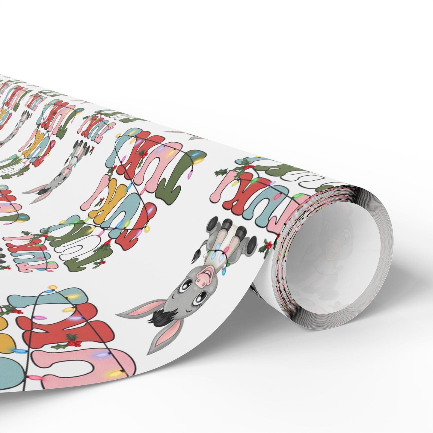 Burrito Sabanero Christmas Wrapping Paper: Holiday Song Lyrics