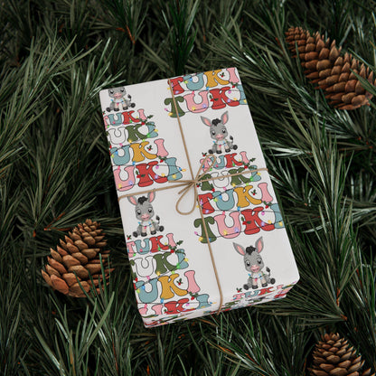 Burrito Sabanero Christmas Wrapping Paper: Holiday Song Lyrics