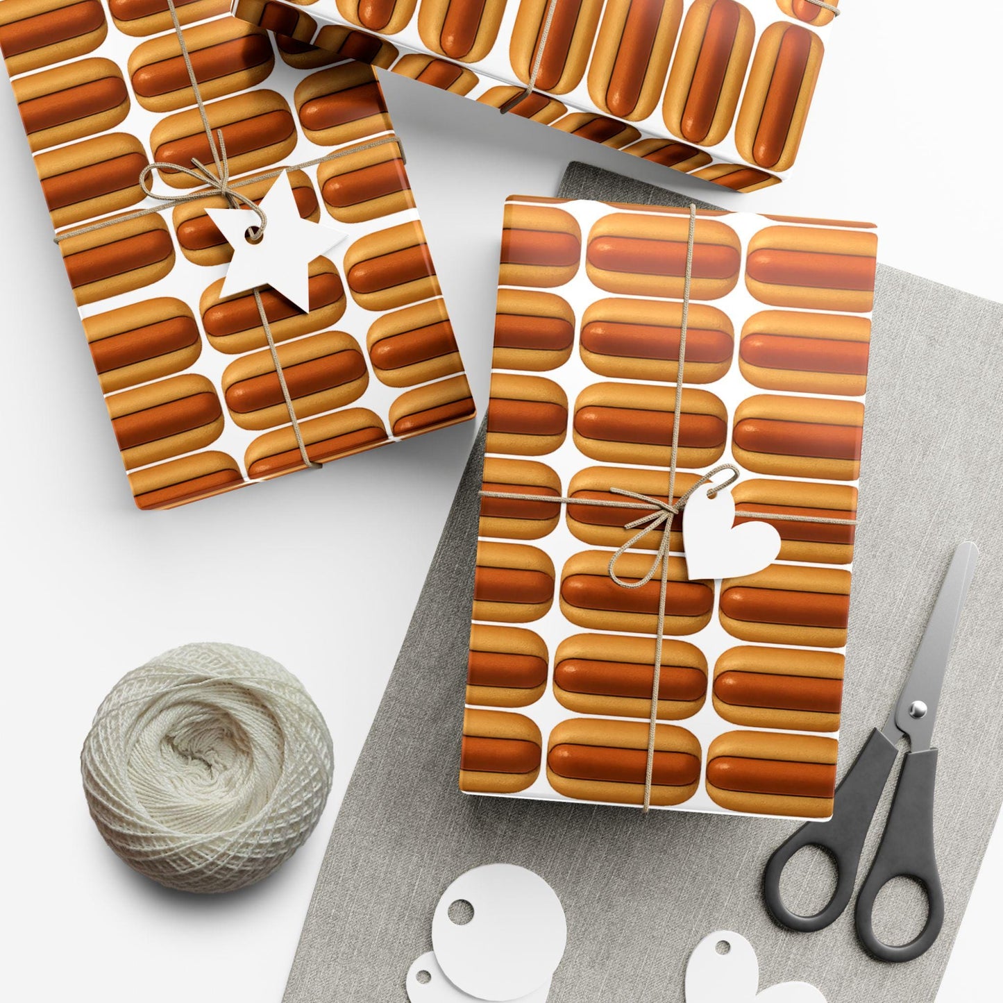 Gift Wrap Papers - Funny Glizzy Hot Dog Gag Gift, Wrapping Paper Roll, Novelty Foodie Present, Hilarious Prank Wrap, Unique Joke Package