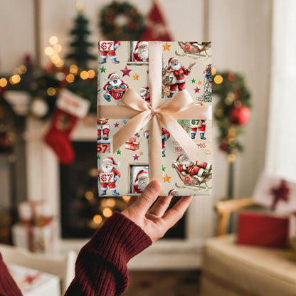 Wrapping Papers, 67 Meme Christmas Gift Wrap, Kids Funny Wrapping Paper, Santa Gift Wrap, Brain Rot 67 Meme, Holiday Gift Wrap