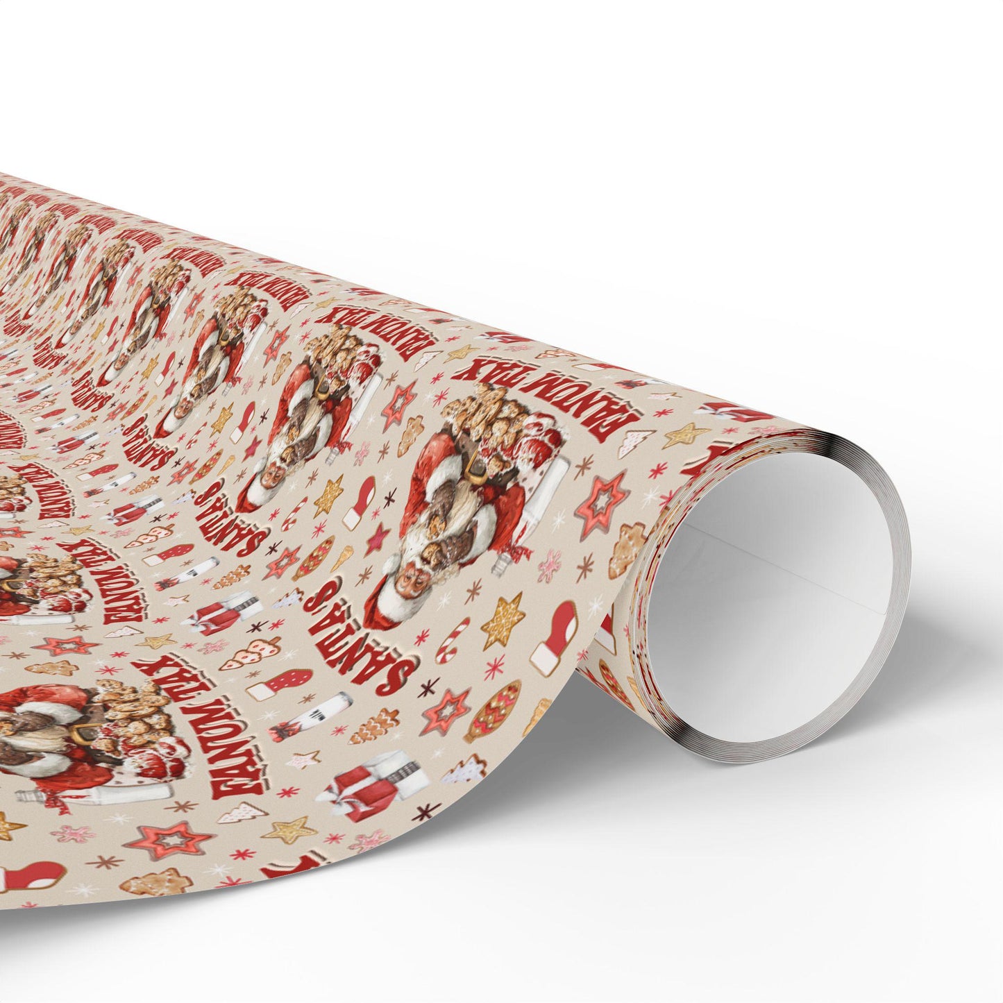 Wrapping Papers, Fanum Tax Meme Christmas Gift Wrap, Kids Funny Wrapping Paper, Brain Rot Slang Gift Wrap, Gen Alpha Meme, Holiday Gift Wrap