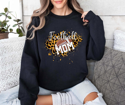 Football Mom Leopard Sweatshirt, Game Day T-Shirts