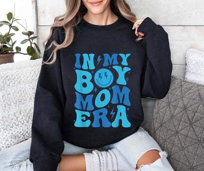 In My Boy Mom Era Sweatshirt, Gift for Mother's Day
