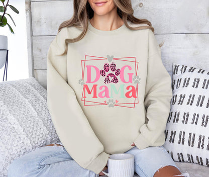 Dog Mama Sweatshirt, Cute Dog Mama Shirt, Gift for Dog Mom