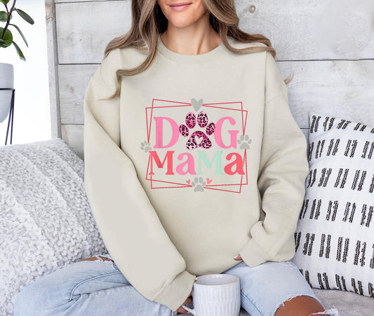 Dog Mama Sweatshirt, Cute Dog Mama Shirt, Gift for Dog Mom
