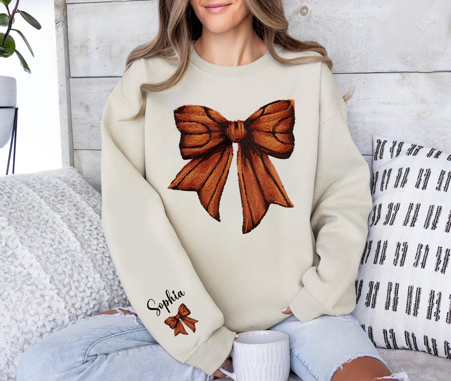 Embroidered Basketball Shirt, Embroidered Coquette Basketball Sweatshirt, Basketball Bow Shirt, Basketball Mom Shirt, Game Day Shirt, Fall Basketball Gift