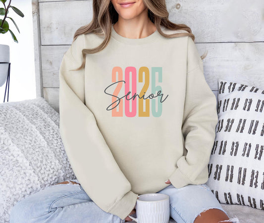 Senior 2025 Sweatshirt, 2025 Seniors Shirt, Class of 2025 Senior Shirt, Graduation Gift