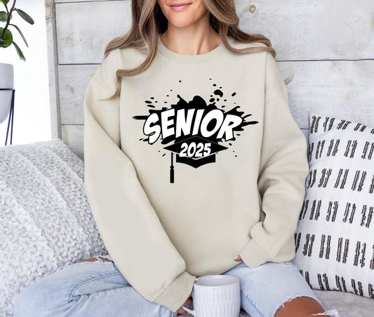 Senior 2025 Graduate Sweatshirt, Class of 2025 shirt, College Senior Shirt, 2025 Graduate Gift Shirt, High School Tee Senior