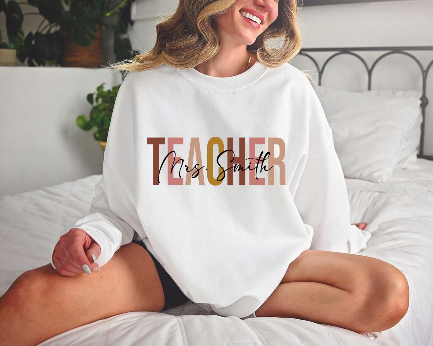 Custom Teacher Last Name Shirt, Teacher Mrs Shirt, Cute Teacher Shirt, Teacher Appreciation Shirt, Gift for Teacher, Elementary Teacher Gift