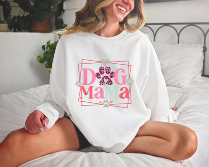 Dog Mama Sweatshirt, Cute Dog Mama Shirt, Gift for Dog Mom