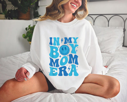 In My Boy Mom Era Sweatshirt, Gift for Mother's Day