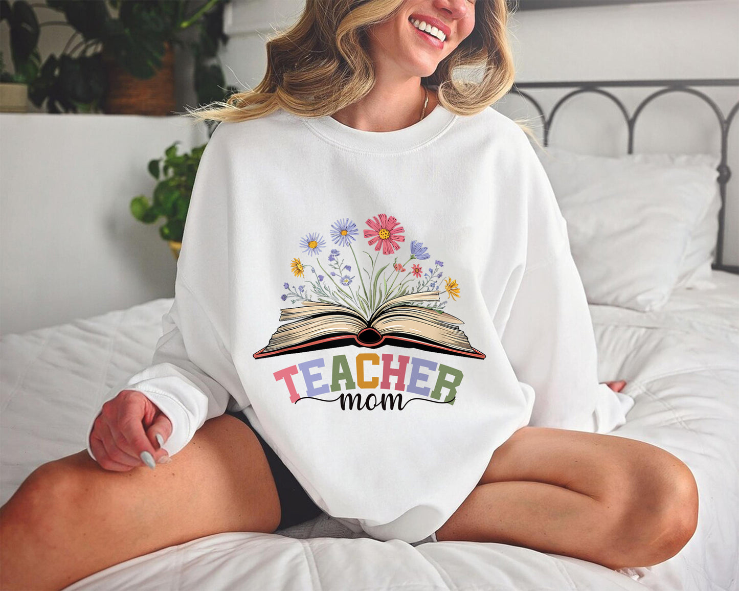 Teacher Mom Sweatshirt, Teacher Shirt, Gift for Teacher Mom