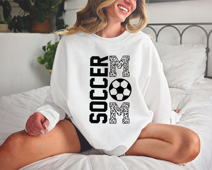 Custom Soccer Mom Sweatshirt, Sports Mom Shirt, Personalized Soccer Mom T Shirt, Customized Soccer Mom Gifts, Game Day Hoodie, Cute Mom Gift