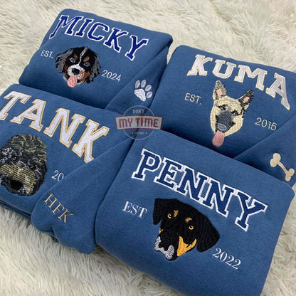 Geansaí Bróidnithe Tosaigh Neodrach, Léine Monagramáilte Íosta, Bronntanas Bróidnéireachta Cochaill Phearsantaithe Crewneck Ró-Mhórmhéide do Mhná 