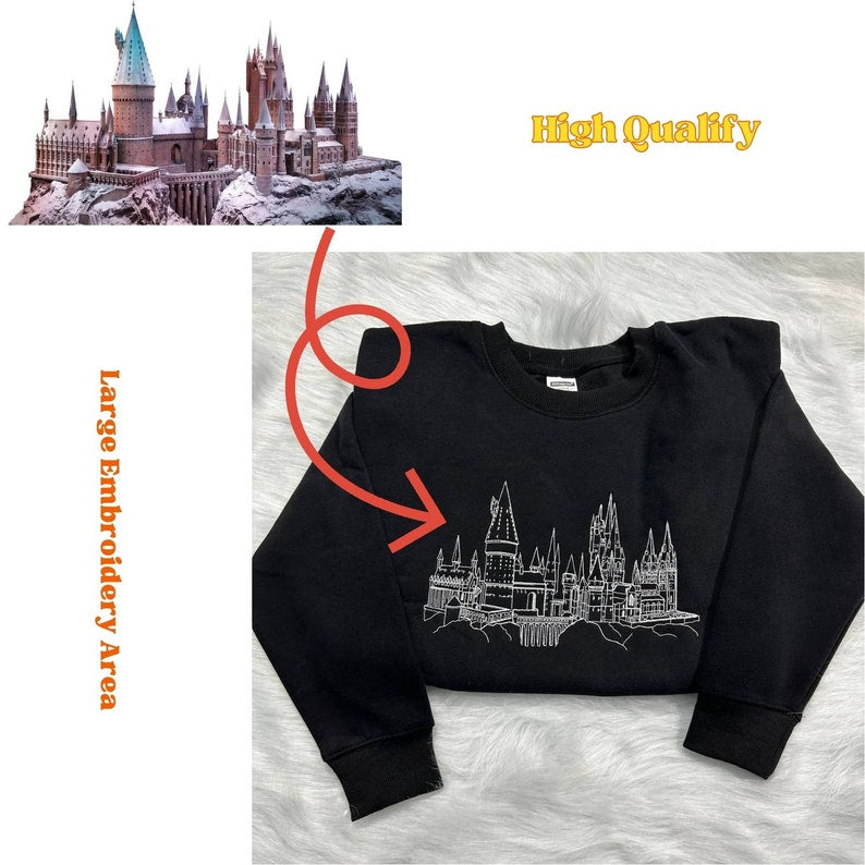 Geansaí Bróidnéireachta Cat Dubh nó Hoodie, Bronntanas Cat Dubh